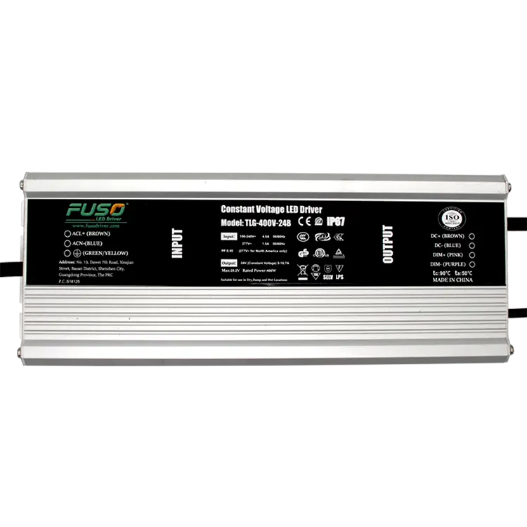 Was ist ein 24-V-400-W-Konstantspannungs-LED-Treiber mit hohem Leistungsfaktor und warum ist er wichtig?