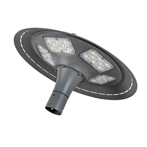 20 W Solar-Gartenleuchte für Mastaufsätze