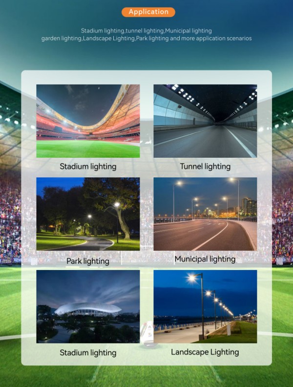 100w led street light module